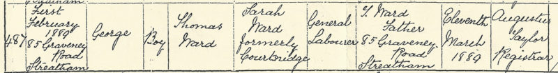 george-ward-civil-birth-s-thos-ward-sarah-courtneidge-1-feb-1889-streatham-crop