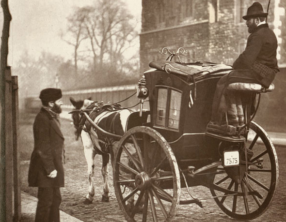 The family of Charles Courtneidge, coachman from Leatherhead, Surrey