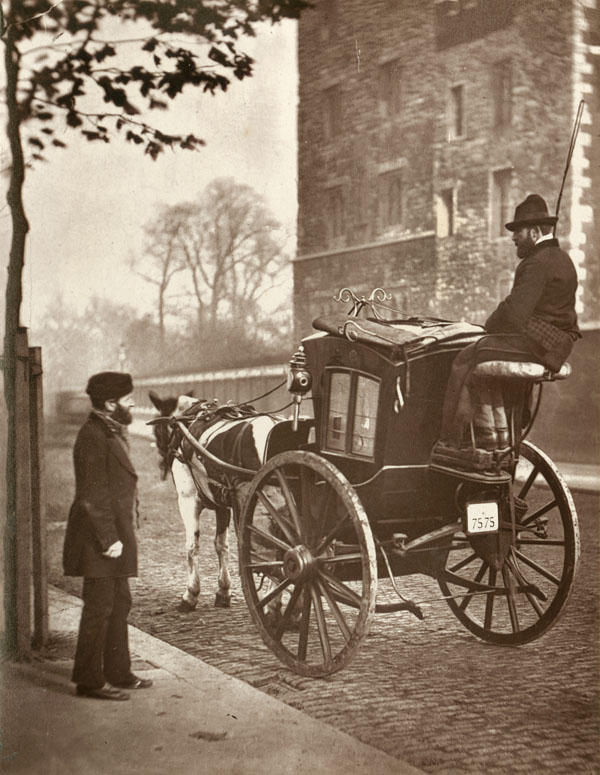 London Cabman, photograph by John Thomson, From 'Street Life in London', 1877, by John Thompson and Adolphe Smith